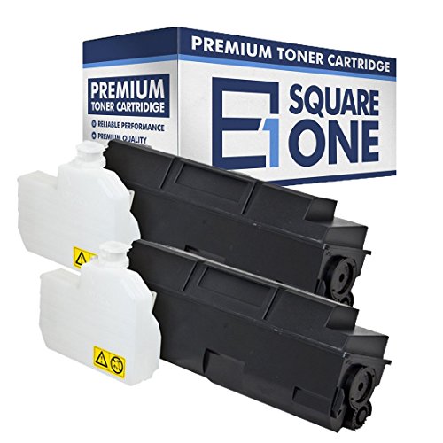 eSquareOne Compatible Toner Cartridge Replacement for Kyocera TK320 TK322 1T02F90US0 (Black, 2-Pack), 1-440GR