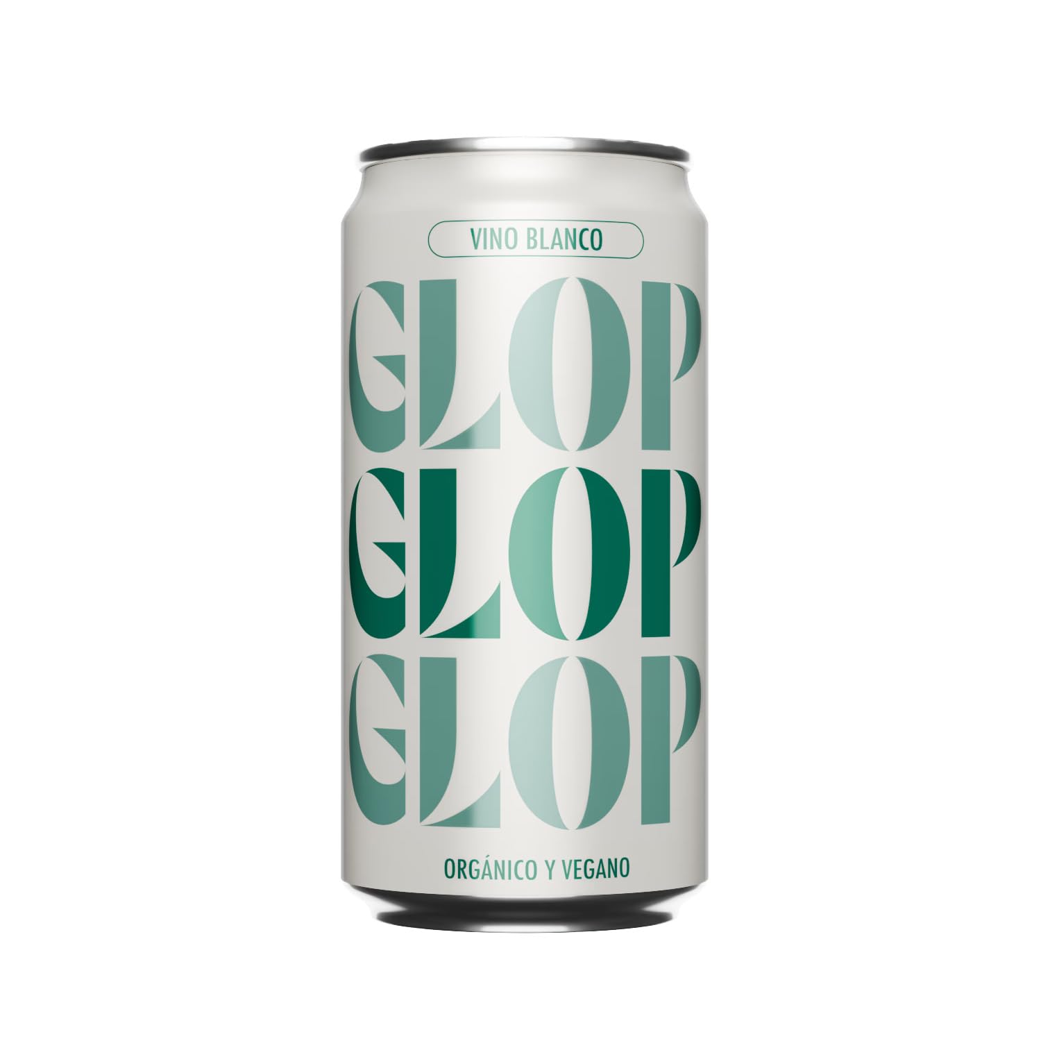GLOP Vino Blanco Orgánico y Vegano Garnacha Blanca en Lata 250ml Pack 12 | Ecológico CCPAE | Fresco y Aromático | 11% Vol | Origen España