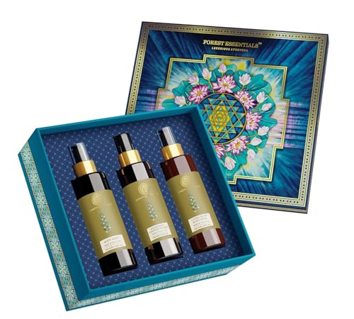 Fo,rest Essentials Restorative Ritual Gift Box Oudh & Green Tea | Body Care Gift Box | Beauty Gift Set | Beauty & Skincare Gifting | Luxury Gifts for Women & Men Birthday