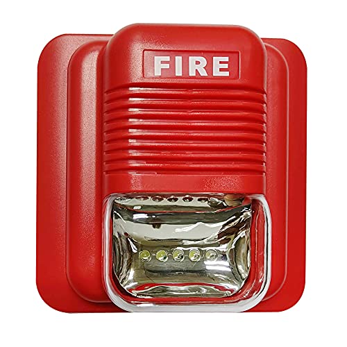Fire Alarm Siren and Strobe Alert System