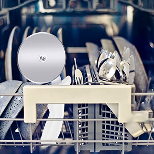 Yinghezu Pizza Cutter Wheel, Stainless Steel Slicer, 9.33-Inch Super Heavy 173G, Sharp Funny Classic Cutters, Kitchen Gadget With Finger Guard Protects, For Pizza Lovers For Easy Dishwasher Cleaning #TOP5