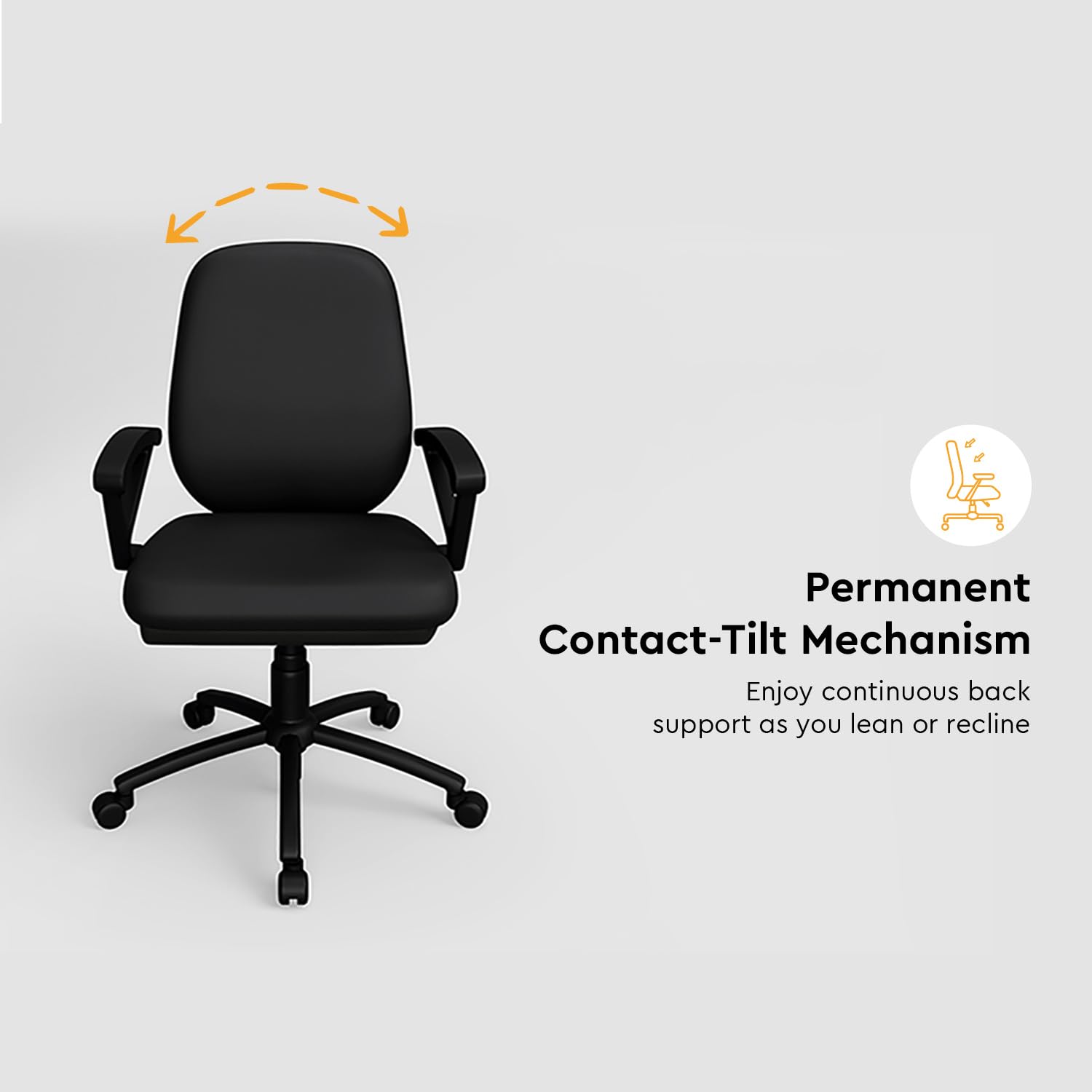 Godrej Virtue Study Chair GODREJ INTERIO Chair Virtue Fabric