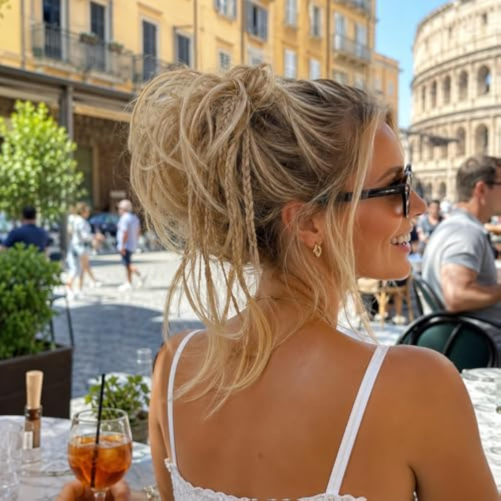 Women's VOLUMINOUS Wavy Messy Bun Hairpiece
