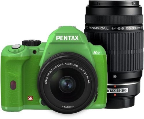 Amazon | PENTAX デジタル一眼レフカメラ K-r Wズームキット グリーン