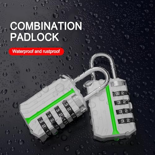 Candado para puerta exterior garaje porche antirrobo con combinación 5