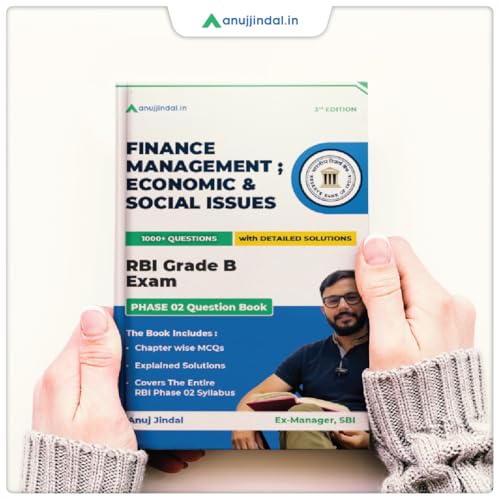 Image of RBI Grade B Phase 2 Finance Management and Economic & Social Issues Practice Questions book by Anuj Jindal