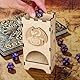 Würfelturm Fantasy, Holz D&D Fliegender Drache würfelturm, Rollenspiele DND zubehör, Tischspiele würfelschale, Brettspiel zubehör, Neue Spieler Geschenk (Keine Würfel enthalten)