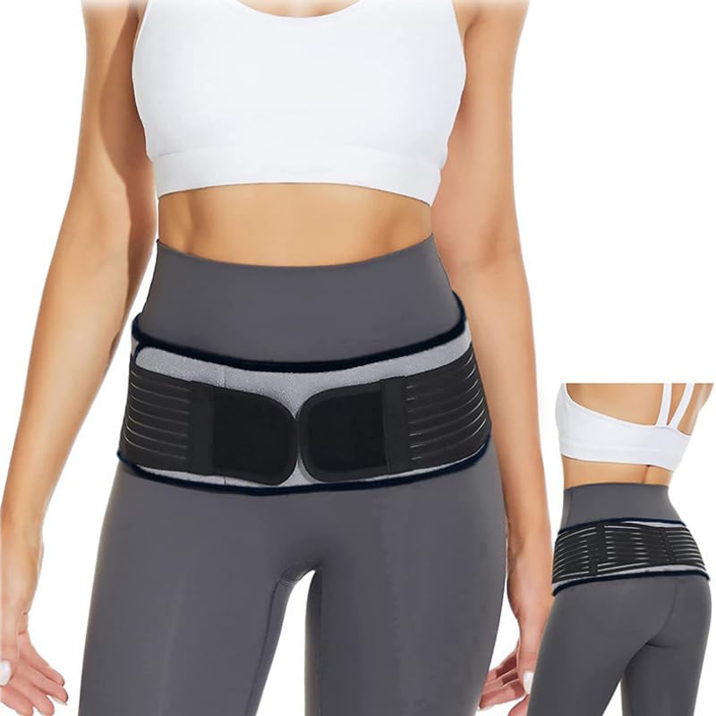 SI Belt-Sacroiliac Belt for Women,SI Joint Belt for Women,Hip Support Brace Belts Pregnancy, Relief the Pain from SI Joint,Lower Back,Sciatica,Pelvis.Anterior Pelvis Tilt Corrector. Fits 30"to 40"