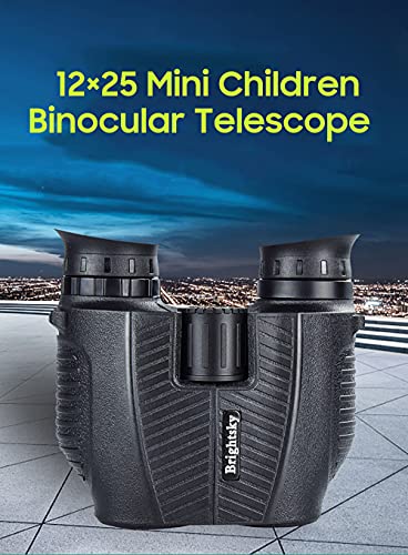 Zwbfu Telescópio Binocular 12 × 25 Mini Binóculo Infantil Binóculo Prisma Porro Binóculo Portátil pa