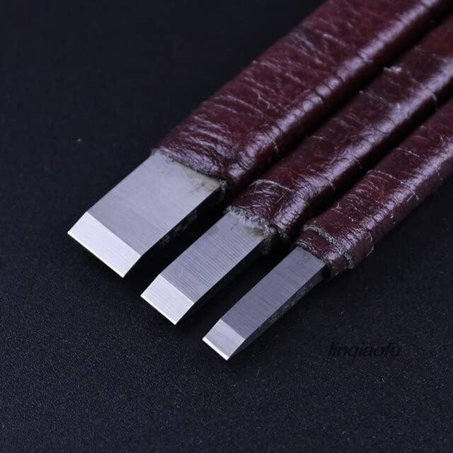 3 piece set Luxury B type 4/6/8mm hard alloy tungsten steel engraving knife HPZB-4/6/8mm - (Color: 1)