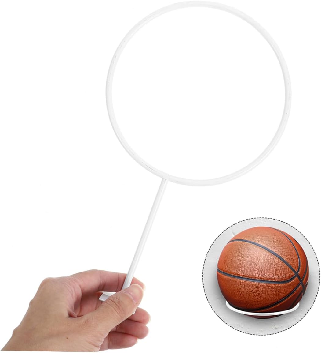 Basketball Display Stand Basketball Storage Stand Ball Rack Steel Basketball Wall Decor Basketball Stand