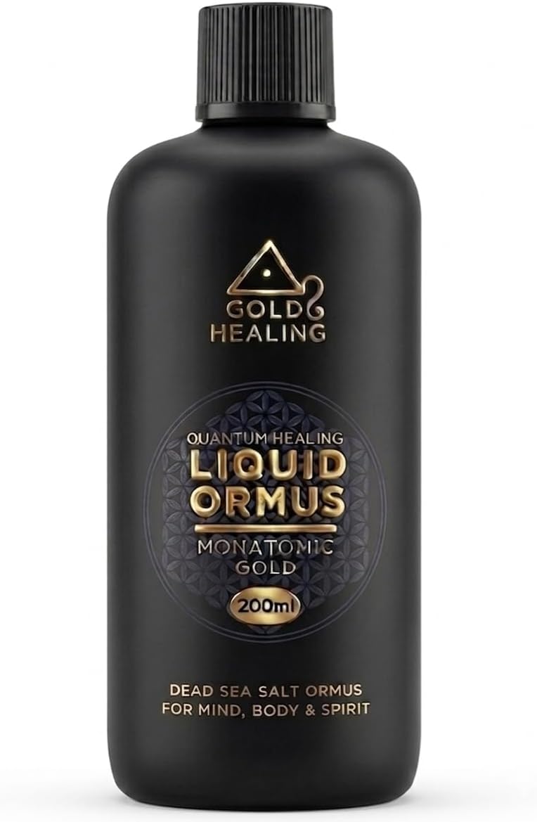 Liquid ORMUS 200ML 70% MONATOMIC Gold, 30% Magnesium, MANA, MUFKUTZ, ORBITALLY REARRANGED MONOATOMIC Elements for Mind, Brain, Body & Spirit (1)