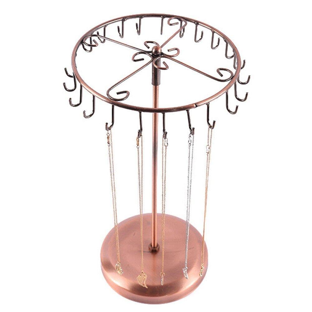 ORLESS Rotating Jewelry Tower - Multi-Tier Spinning Organizer For Necklaces, Rings, Earrings - View #4