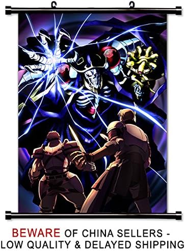 Overlord Anime Fabric Wall Scroll Poster (32 x 44) Inches