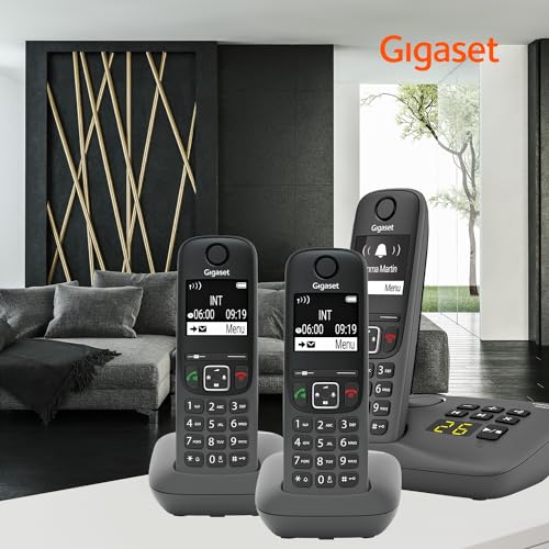 Téléphone sans fil Gigaset A695A Trio Répondeur intégré Écran graphique ECO DECT - vue 9