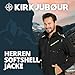 Kirkjubøur® Hestur Herren SOFTSHELLjacke 10.000 mm Wassersäule mit Kapuze und Fleecefutter, atmungsaktiv und wasserabweisend (DE/NL/SE/PL, Alphanumerisch, L, Regular, Regular, Alvik Khaki)
