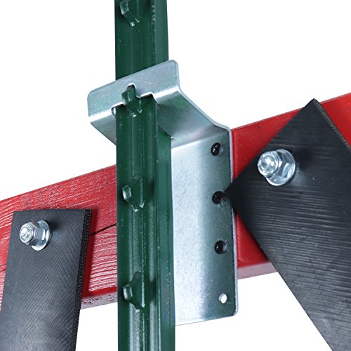 ShootingTargets7 T-Post Bracket Target Mounts (6 Pack) Cheapest Mounting Possible â€¦