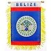 EagleEmblems WF1152 Mini-BAN,INT,Belize (3x5'), Multicolor
