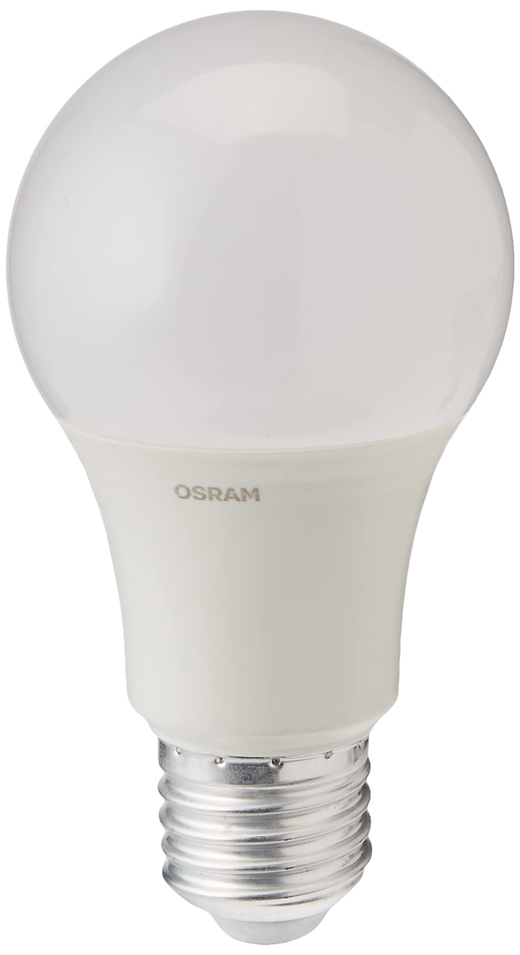 Osram Cool White Led Base Classic A / Led-Lamp In Bulb Shape With E27-Base / Not Dimmable / Replacement For 60 Watt / Matt / - 4000 Kelvin / 3Er-Blister