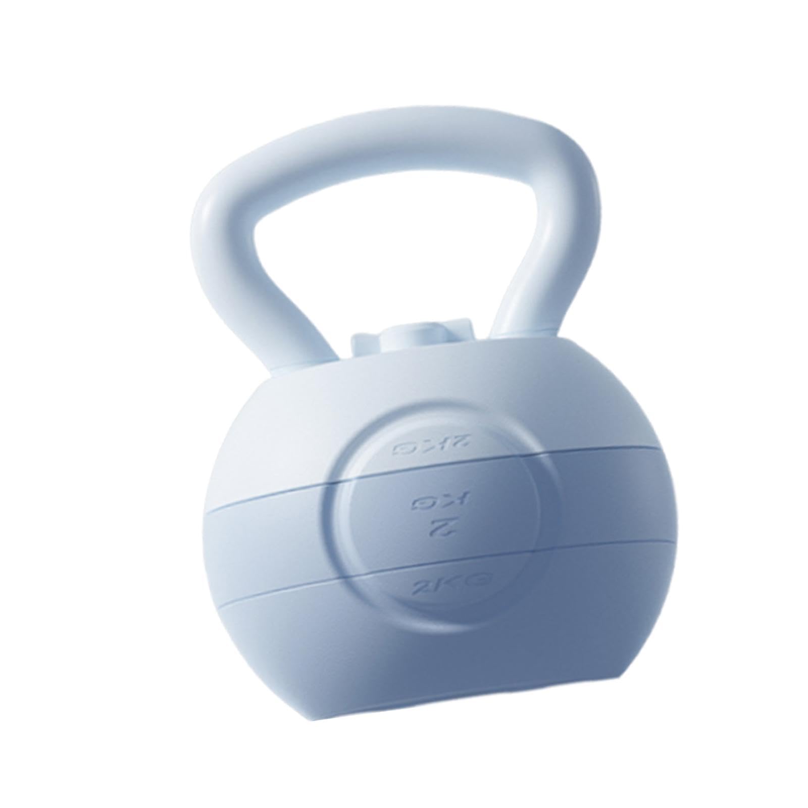 Deevoka Kettlebell com água, equipamento de fitness versátil, peso ajustável, 2-6 kg,