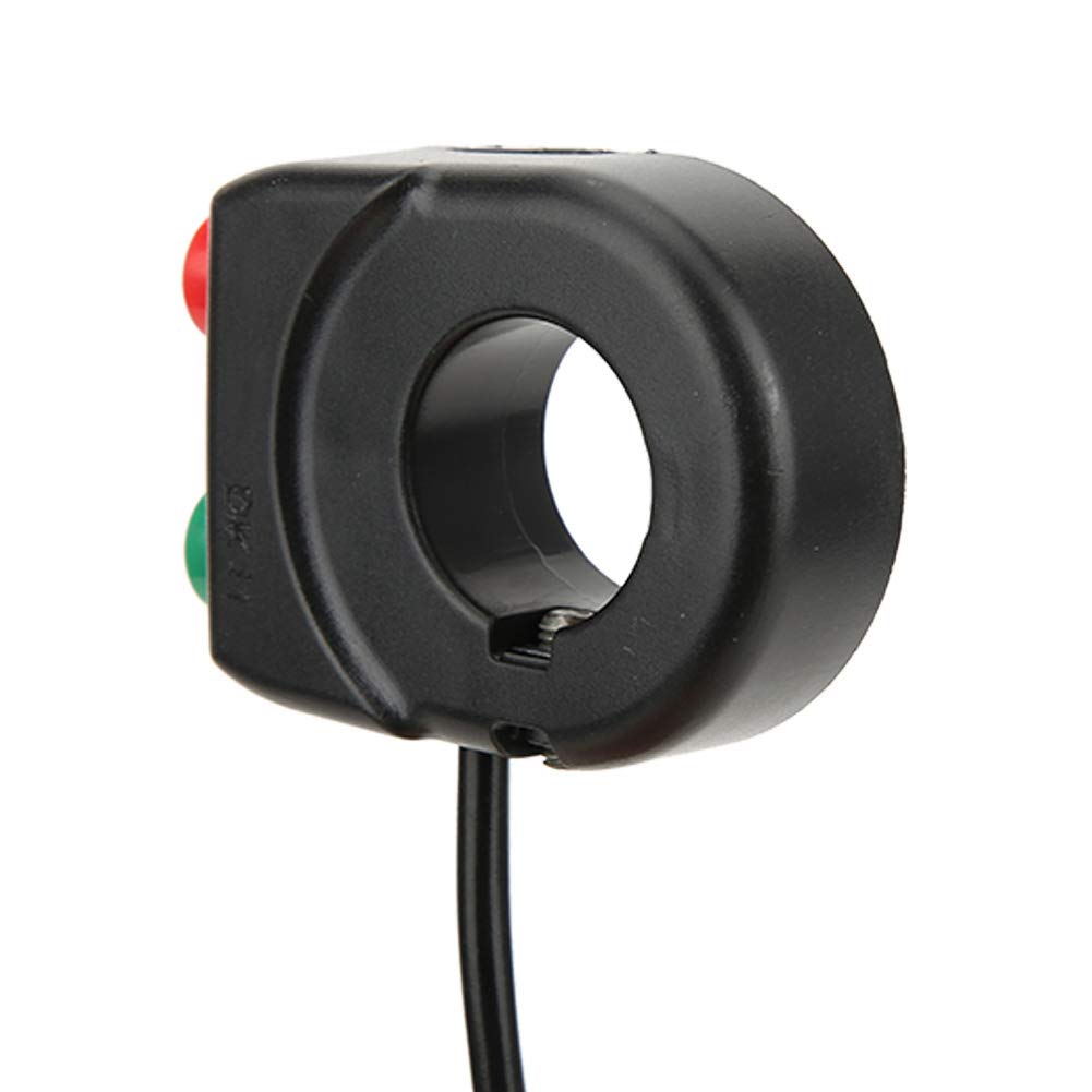Interruttore Luce Ciclismo , Interruttore Luce Clacson Manubrio da 22 , 5 Mm , Interruttore Manubrio Faro Clacson Universale per Moto Scooter