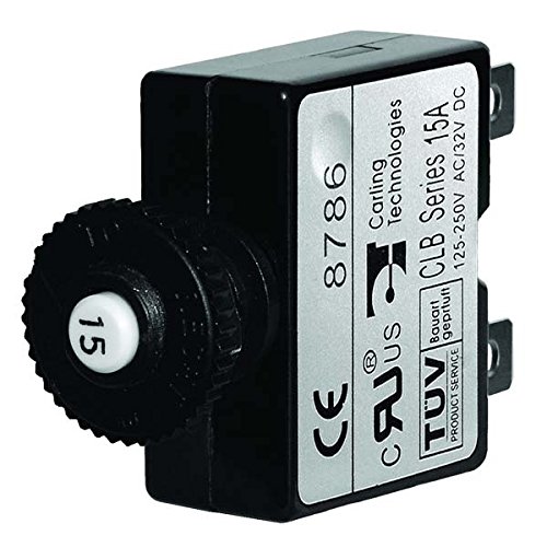 AMRB-7057 Push Button Reset - Only Circuit Breaker - 20 AMP Breaker