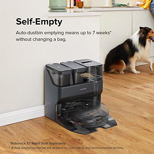 Image of Roborock Empty Wash Fill Dock, Self-Washing, Self-Emptying, Self-Refilling, Self-Cleaning, App-Controlled, Suitable for Roborock S7 MaxV, S7 MaxV Plus, and S7 MaxV Ultra Robot Vacuums