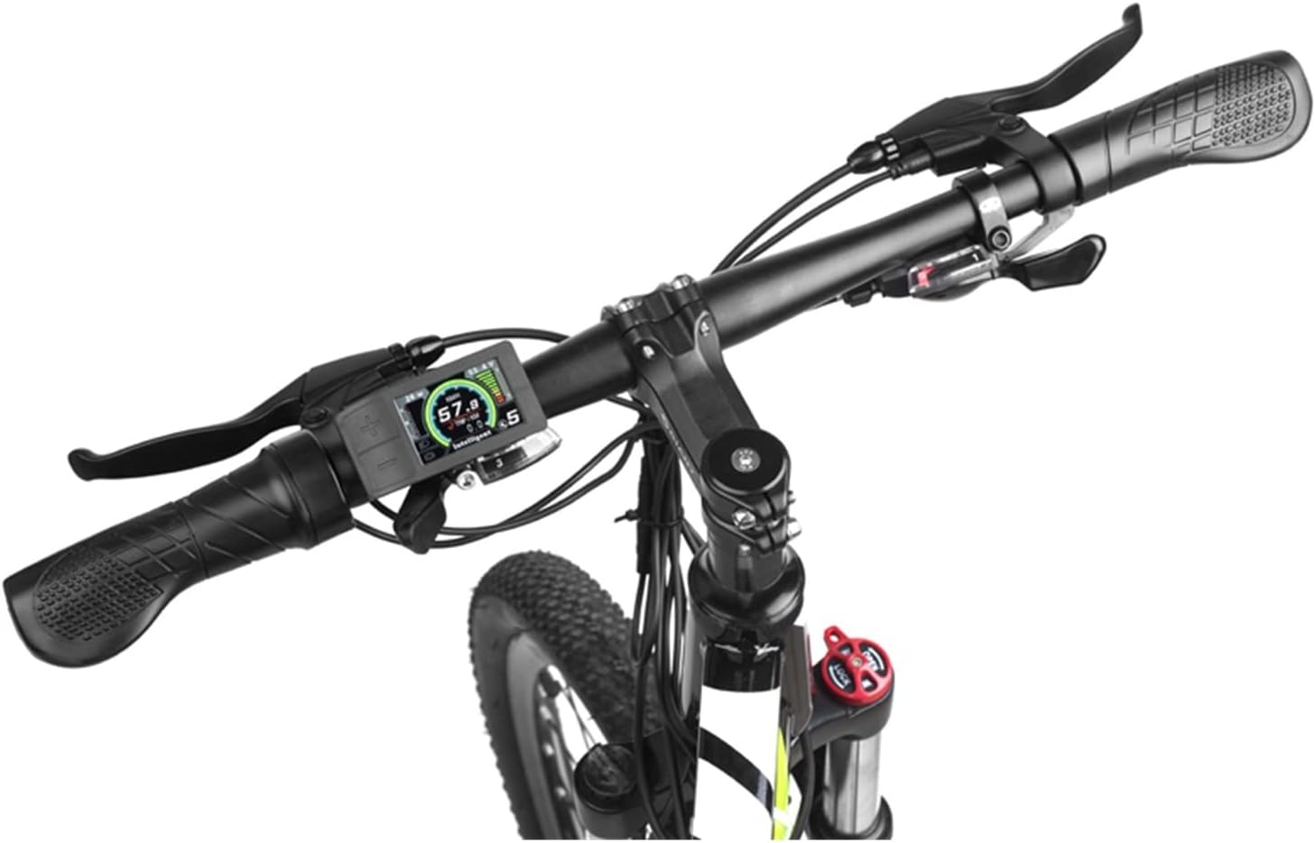 Electric Bicycle TFT LCD 500C New 600C Display Indicator Computer for Bafang 8FUN Mid Hub Motor 36V 48V 52V 750W E-Bike Parts