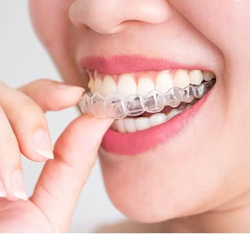 Protector bucal termoformable transparente – 1 par (superior + inferior) – Protector bucal moldeable