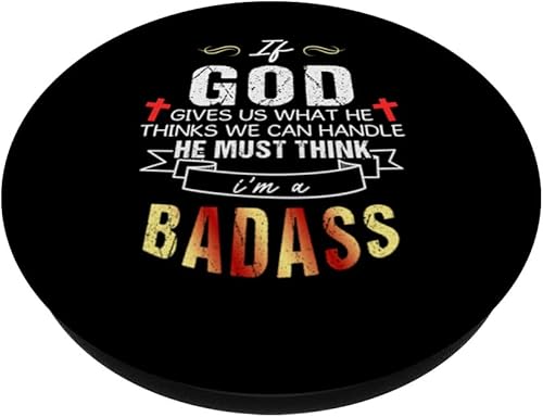Miniatura 2 de God Christ Inspirational Scripture Religious Christian Pasto PopSockets Swappable PopGrip