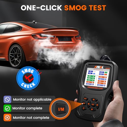 ANCEL AD530 OBD2 Scanner Diagnostic Tool, Universal Check Engine Code Reader with Live Data, Car Diagnostic Tool with Upgraded Battery Tester & All OBD2 Functions for 1996+ Cars, Upgraded AD310 - Thumbnail 7
