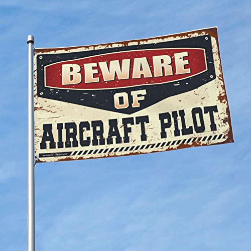 Poster Aircraft Pilot grand format pour chambre étudiant et bar