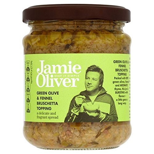 Jamie Oliver Green Olive & Fennel Bruschetta Topping