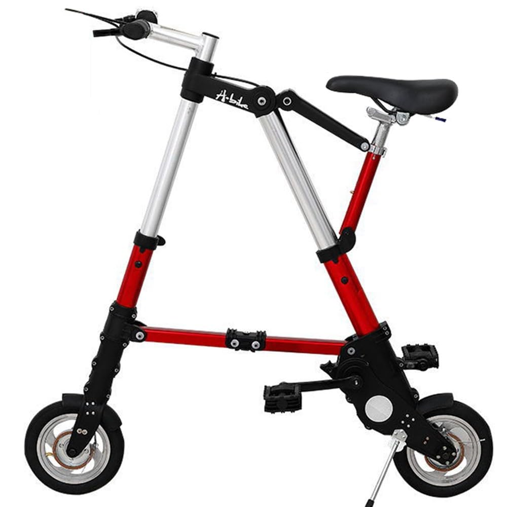 Vélo Pliant 8 Pouces, Mini Vélo Pliant Portable, Vélo Pliant Ultraléger pour Adultes Et Étudiants, pour Sport Cyclisme Plein Air Voyages Et Déplacements Quotidiens B,8in