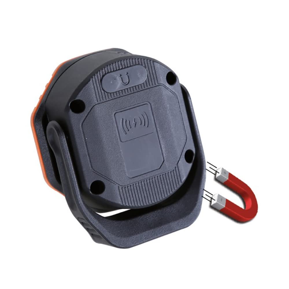 BETA 1838POCKET - Linterna de bolsillo articulada LED con carga inalámbrica