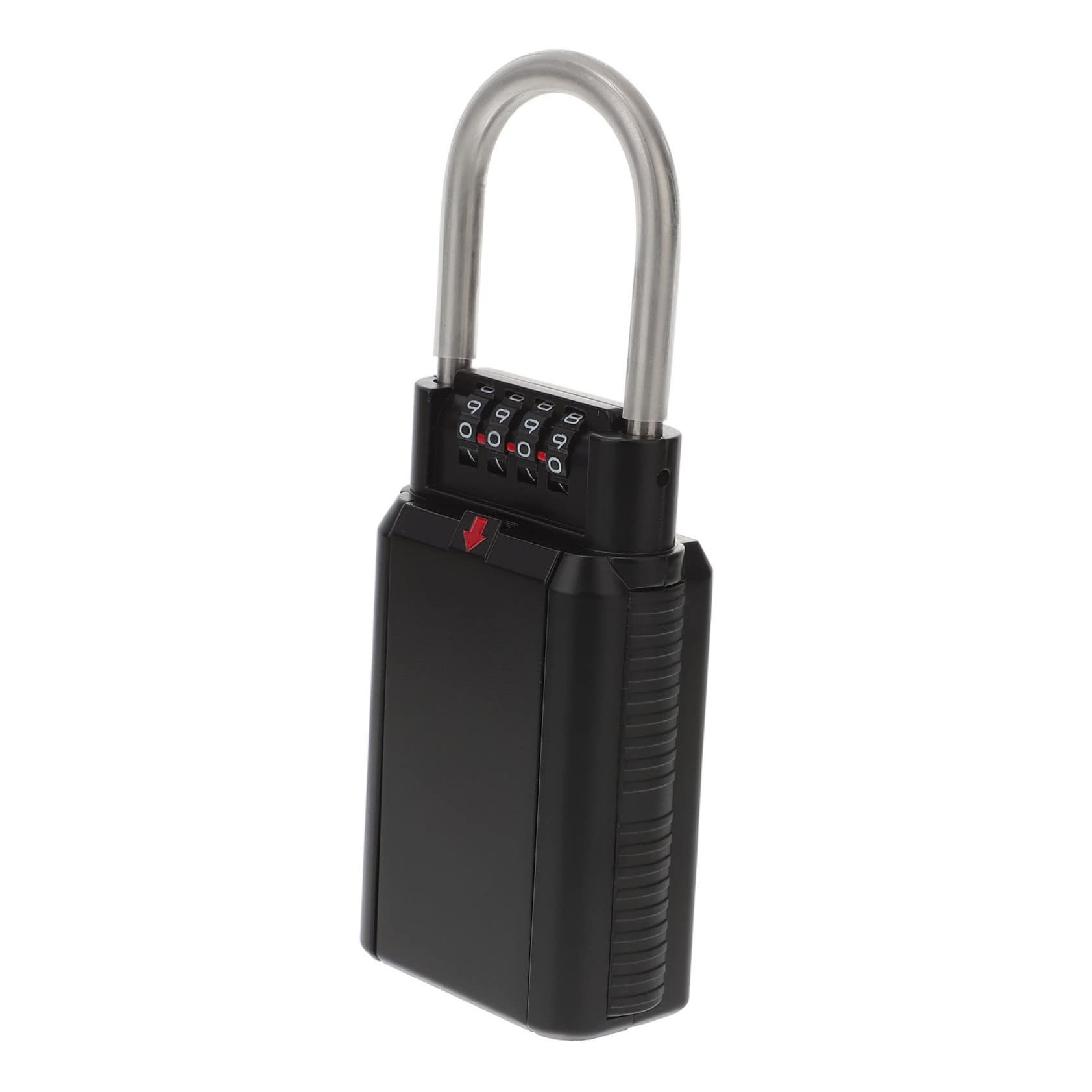 Wandmontierter Schlüsseltresor und Individuell Einstellbarem Code aus Metall mit 4-stelligem Zahlencode für Schlüssel und USB Stäbe für Außenbereich