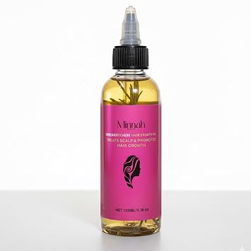 Minnah Batana Oil for Hair Growth 4-in-1 Liquid, 1pcs | Crack Hair Growth Oil, With Rosemary, Pumpkin Seed, Castor
