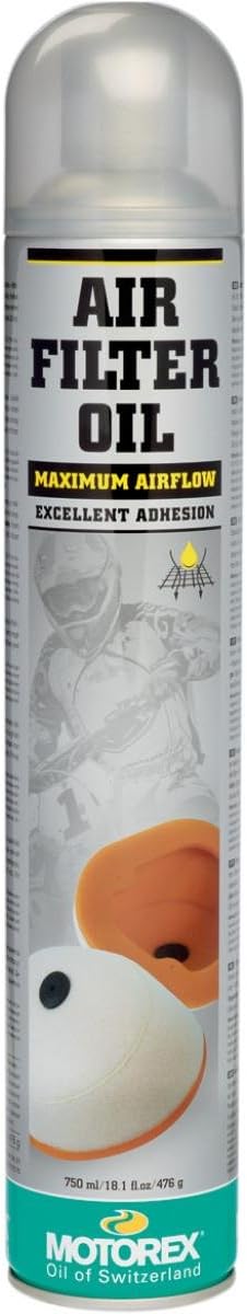 Motorex AIR FLTR OIL 655 SPRAY 750/ML Filter Cleaner & Oil Air Filter Oil 655 SprayVOC COMPLIANT - 655-076