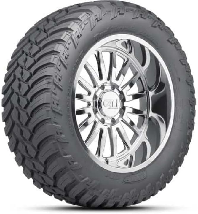 AMP Terrain Attack M/T A LT37/13.50R24 120 Q,Black Side Wall