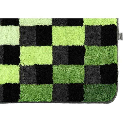 Kleine Wolke Carrara Bath Mat 100% Polyacrylic in 5 Sizes / 5 Colours 60 x 100 cm green