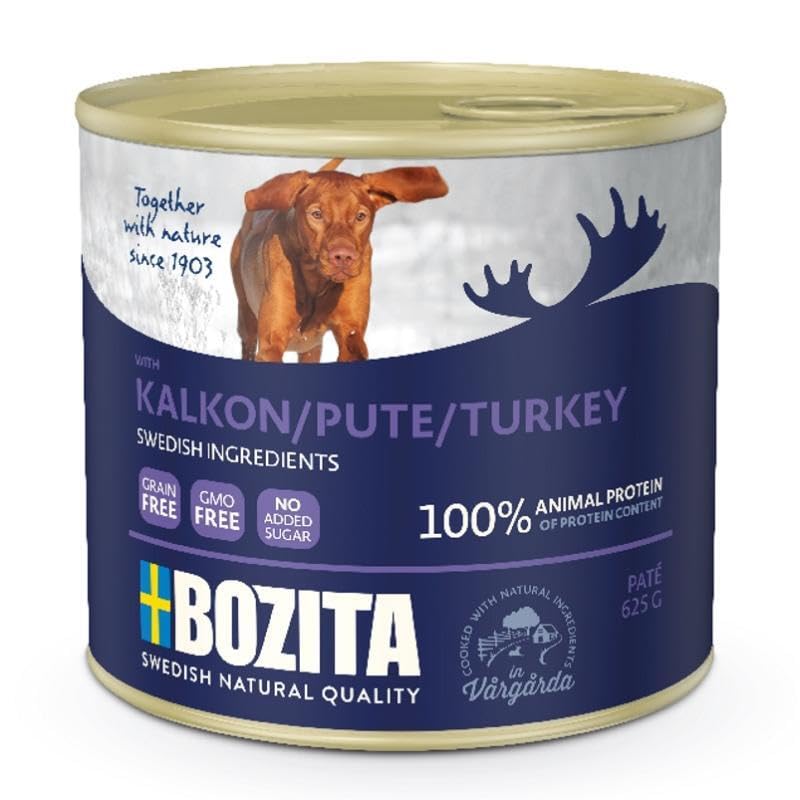 Bozita Paté mit Pute | 6 x 625 g