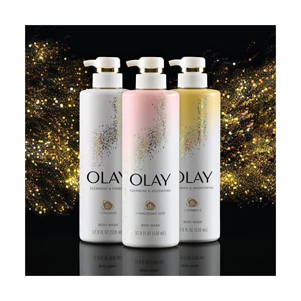 Olay-Body-Wash-with-Hyaluronic-Acid-and-Vitamin-B3-Cleansing-Nourishing-179-Fl-Oz-Pack-of-4 Olay Body Wash Women Cleansing & Nourishing with Hyaluronic Acid & Vitamin B3, 20 fl oz (Pack of 4)