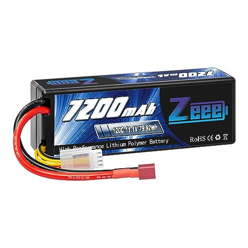 【Dimensioni e Peso】: la batteria Zeee lipo 3S da 7200mAh è (± 2 mm): 138 x 46 x 36 mm (lunghezza x larghezza x altezza); Peso circa (±15 g): 471g.