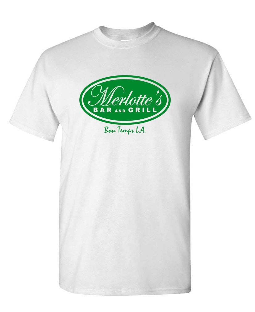 The GoozlerMerlotte's BAR and Grill - tv Show Series - Mens Cotton T-Shirt