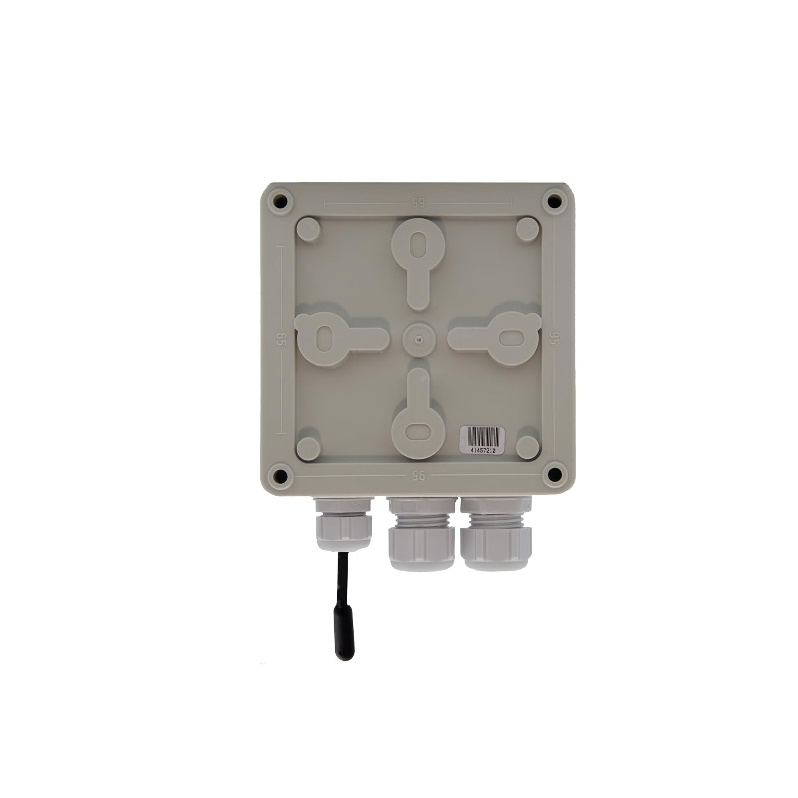Régulateur de température TEV-3 en saillie - Thermostat avec sortie de commutation NC/NO - Capteur externe - Pour appareils de refroidissement et de chauffage