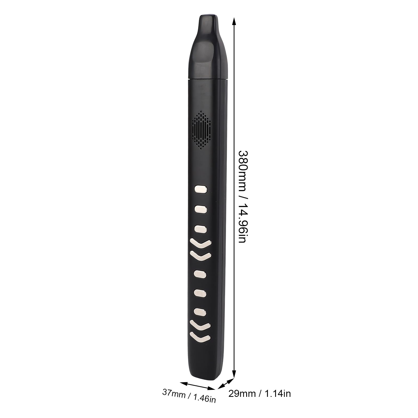 Soplete de Saxofón Electrónico, Mini Soplete Eléctrico MIDI Recargable 10 Timbre para Práctica para Principiantes