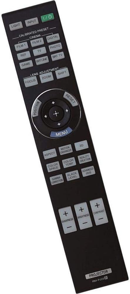 AuKing Projector Remote Control for Sony VPL-GT100 VPL-VW1100 VPL-VW1100ES VPL-VW1100ES/X VPL-VW600ES