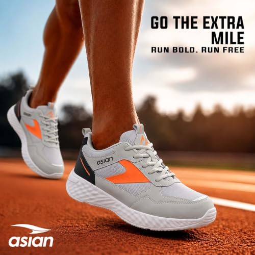 Image of ASIAN Toofan-05 Men's Running Shoes | Breathable Mesh, Soft Cushion Sole, Durable Grip, Lightweight Shoes for Daily Use