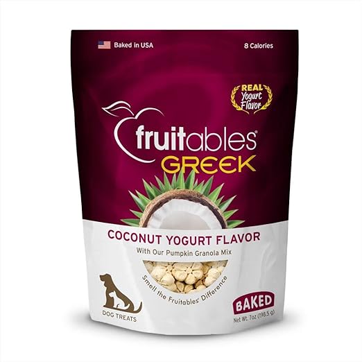 Fruitables Greek Yogurt Dog Treats Healthy Dog Treats