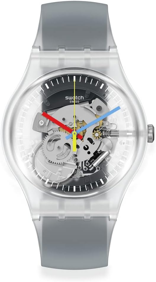 Swatch Clearly Black Striped
